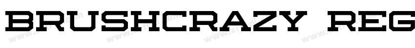 Brushcrazy Regular字体转换 Brushcrazy Regular字体转换